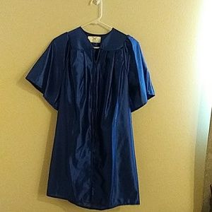 Childs blue graduation gown